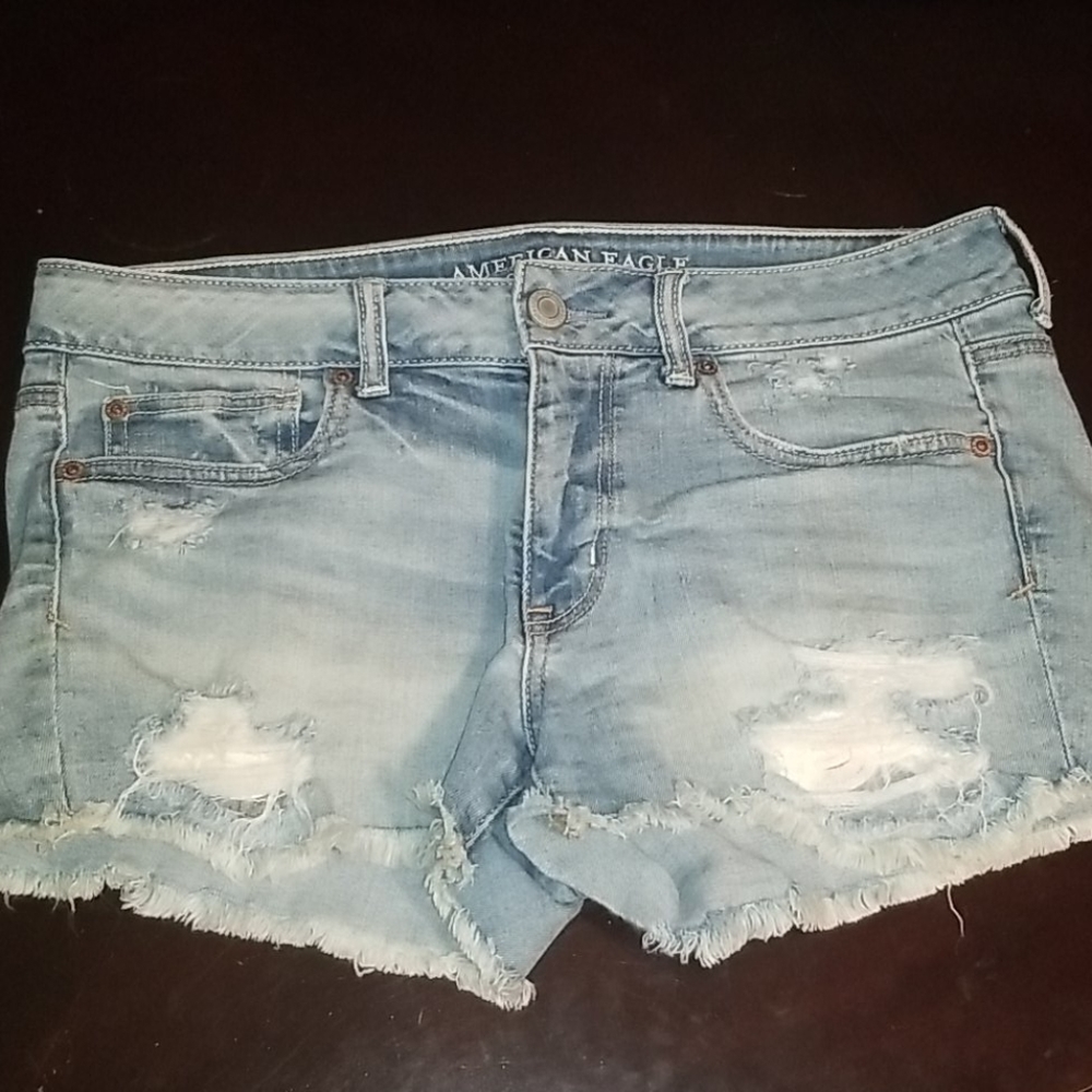 Distressed American Eagle Shorts